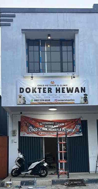 Ruko Klinik hewan coco klinik hewan & petshop cilodong depok